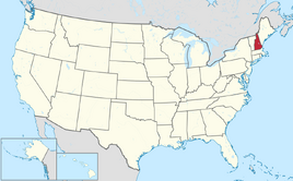 Map of New Hampshire