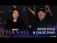 Chloe Zhao & Kevin Feige on Bringing Marvel Studios' Eternals To Life