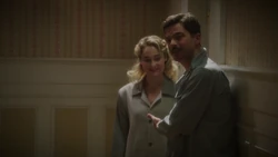 Helen allows  inside her room