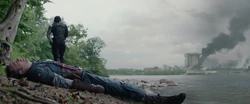 Rogers is saved from drowning by 