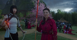 erika — Iconic duo: xu xialing and her rope dart!