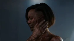 Auran recovering from her wounds