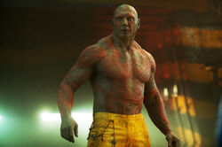 Drax witnesses the prison riot breaking out