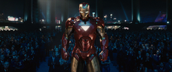 Iron Man arrives to confront 