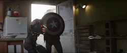 Cap shields Bucky