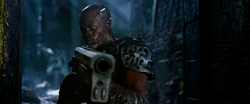Korath attempts to shoot and kill 