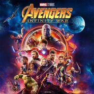 Avengers Infinity War Square Poster