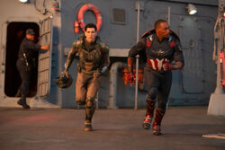 Falcon and Captain America