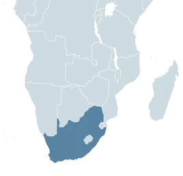 Map of South Africa