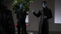 Касиус пытается успокоить  своим планом.