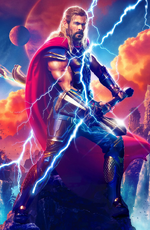 Thor Love and Thunder - Póster sin texto Thor