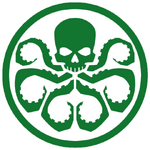 The symbol used in Hydra operatives pins.