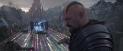 Skurge decides to escape from 's forces