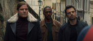 Baron Zemo, Sam Wilson & Bucky Barnes