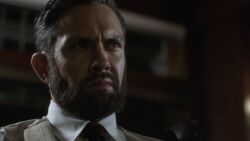 Malick being offered assistance from 