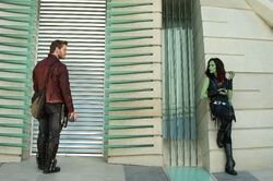 Star-Lord and Gamora