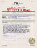 Destruction of Asgard