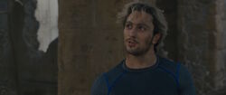 Quicksilver teases his  before leaving