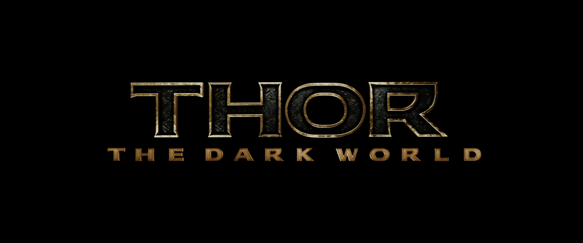 thor dark world movie logo