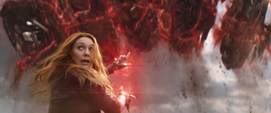 Wanda detiene las maquinas trilladoras - Infinity War