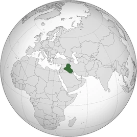 Map of Iraq