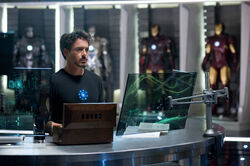 Tony Stark at home