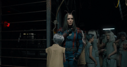 Mantis with the star children