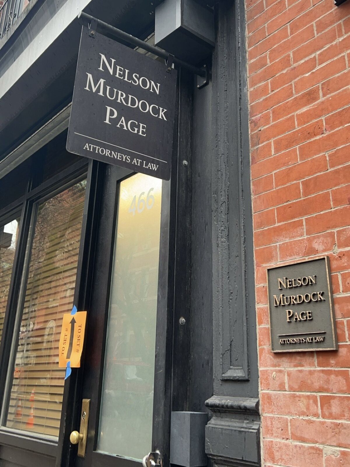 Nelson, Murdock & Page Law Office Marvel Cinematic Universe Wiki Fandom
