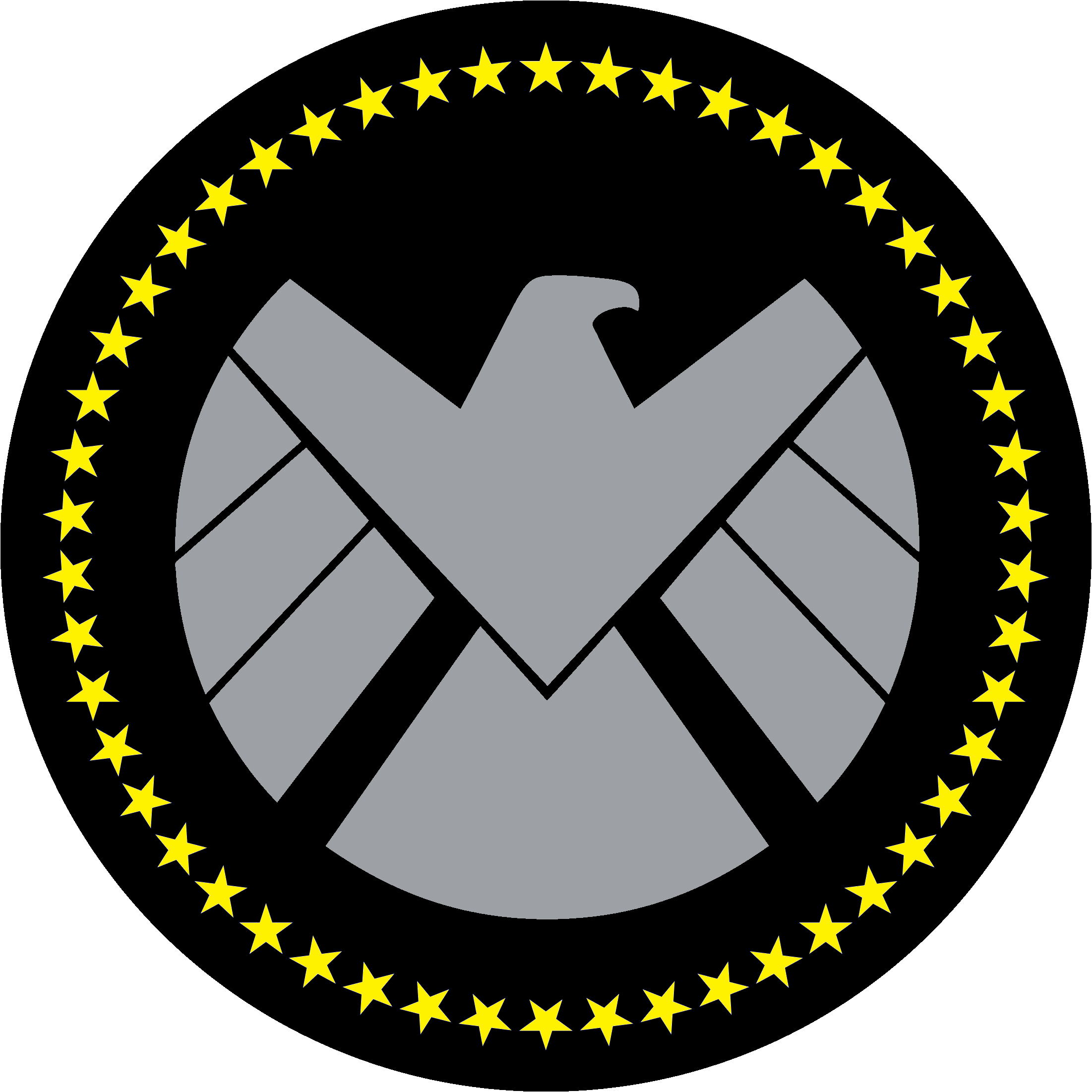 shield symbol marvel black widow