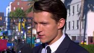 Tom Holland Swings Into Action at the Spider-Man Homecoming Red Carpet World Premiere