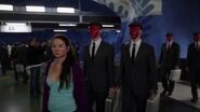 Gloria Ormandlaky as Woman at Tube Station