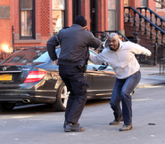 Luke Cage BTS pic 3