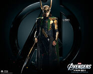 Loki Avengers Poster 2012