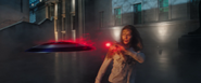 Scarlet Witch stops Captain Carter's shield