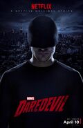 Daredevil Costume Poster