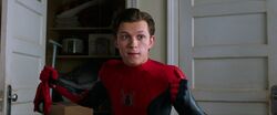 Peter Parker (Awkwardly Heads Out)