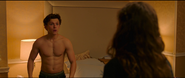 Shirtless Peter Parker