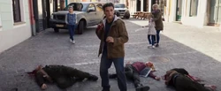 Grant se aterra por los cádaveres.