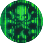 The digitized symbol generated by Dr. Arnim Zola's computerized mind under Camp Lehigh.