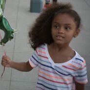 Unknown actress as Girl with Balloon