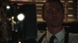 Thompson watches the  footage