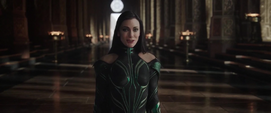 Hela se reencuentra con Thor en el palacio