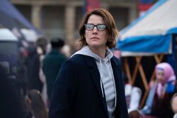 Hill searching for a  carrying a bomb