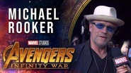 Michael Rooker Live from the Avengers Infinity War Premiere