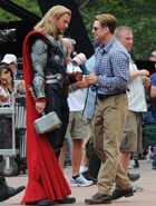 The Avengers filming 9