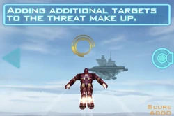 Stark participates in a training program