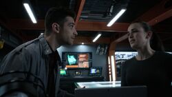 Shaw tries to convince Simmons to remove Diana