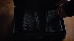 The Gauntlets worn by  at the 