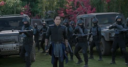 Xu leading the  into 