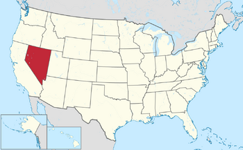 Map of Nevada